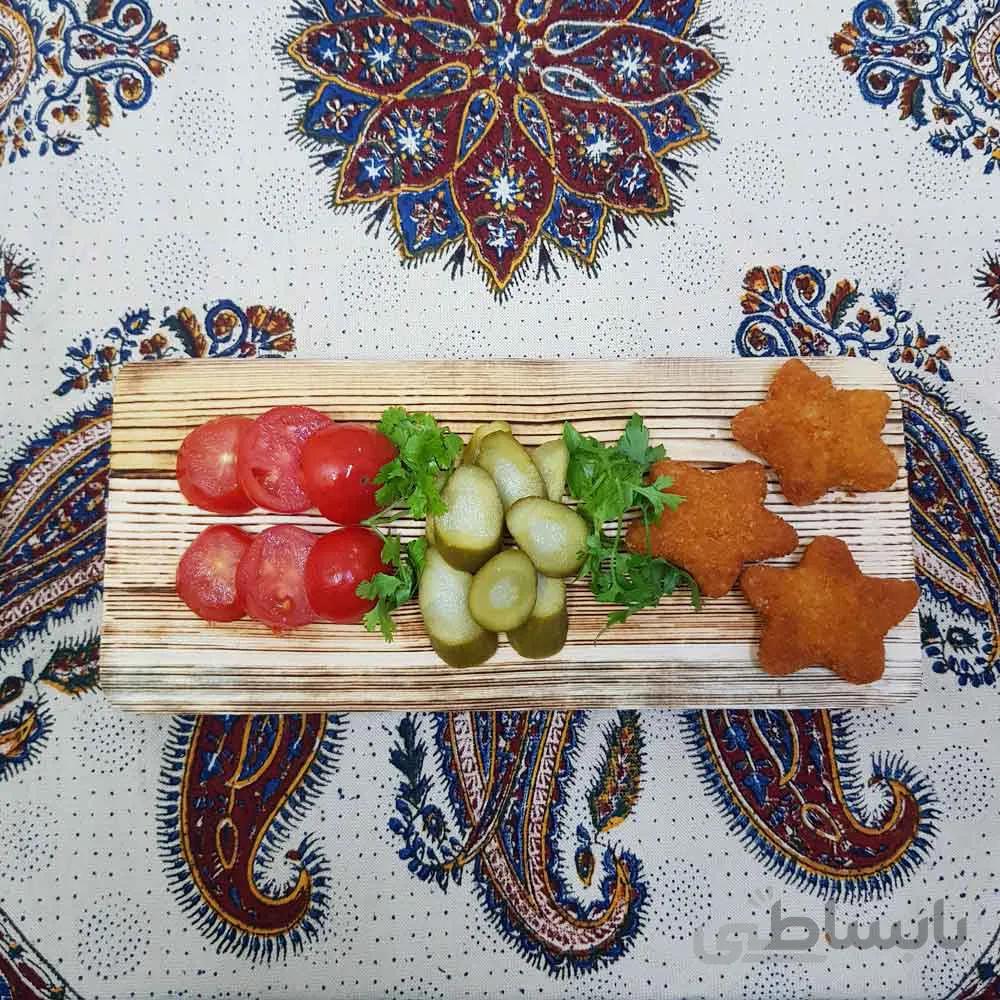 سینی سرو مستطیل کوچک