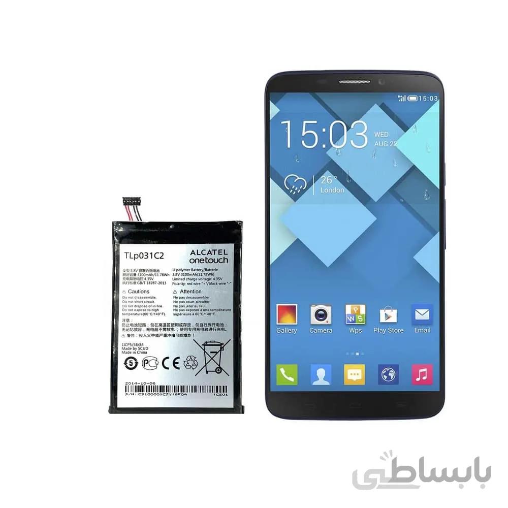 باتری گوشی الکاتل Alcatel One Touch Hero 2 با کد فنی TLp031C2