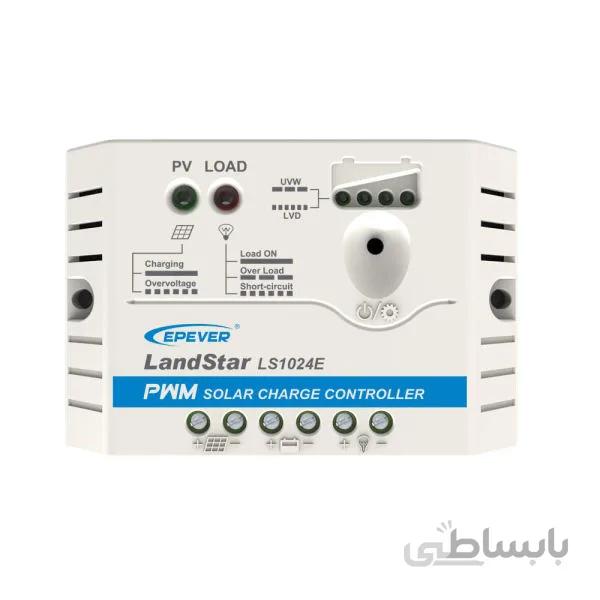 شارژکنترلر 10 آمپر 12/24 ولت PWM برند EPEVER مدل LS1024E