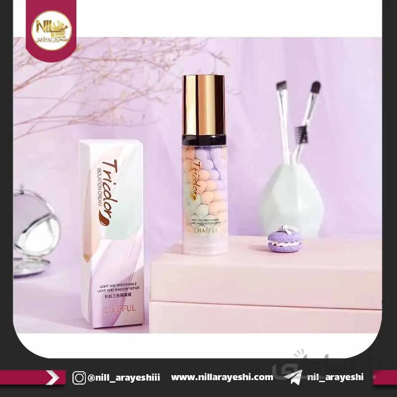 کرم صورت رنگین کمانی سه رنگ چافول | CHAFFUL