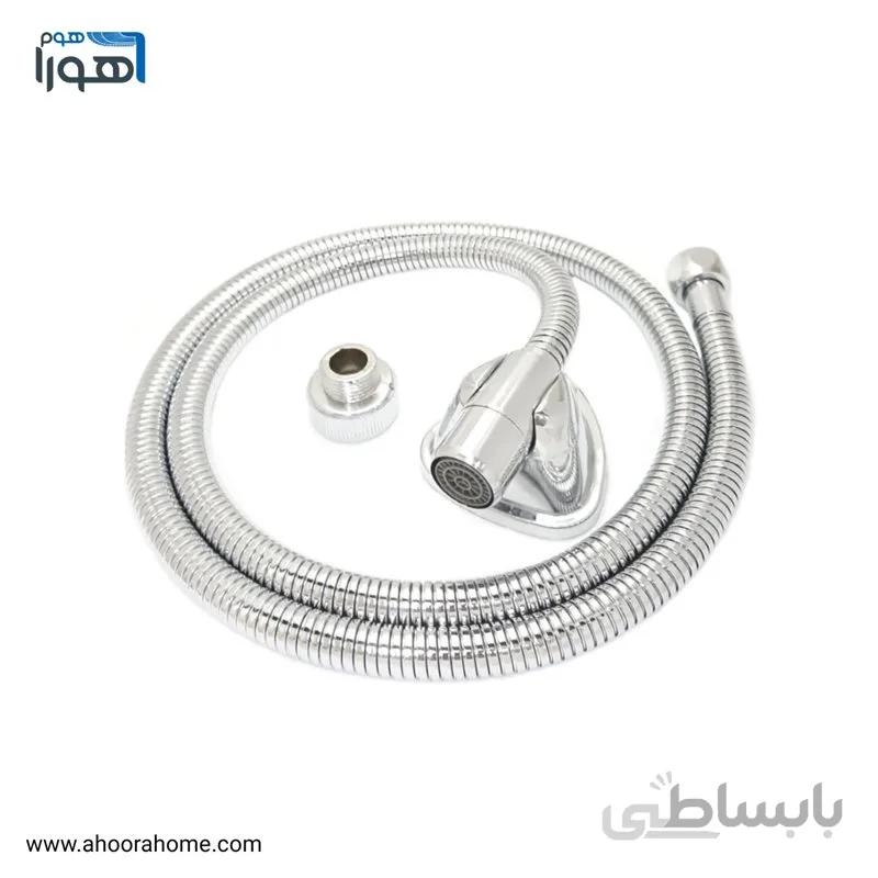 شلنگ توالت تمام کروم H7
