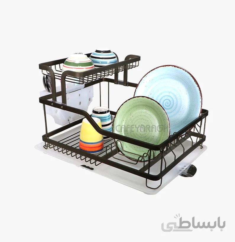 آبچکان رومیزی دو طبقه کیچن کویین زیتونی