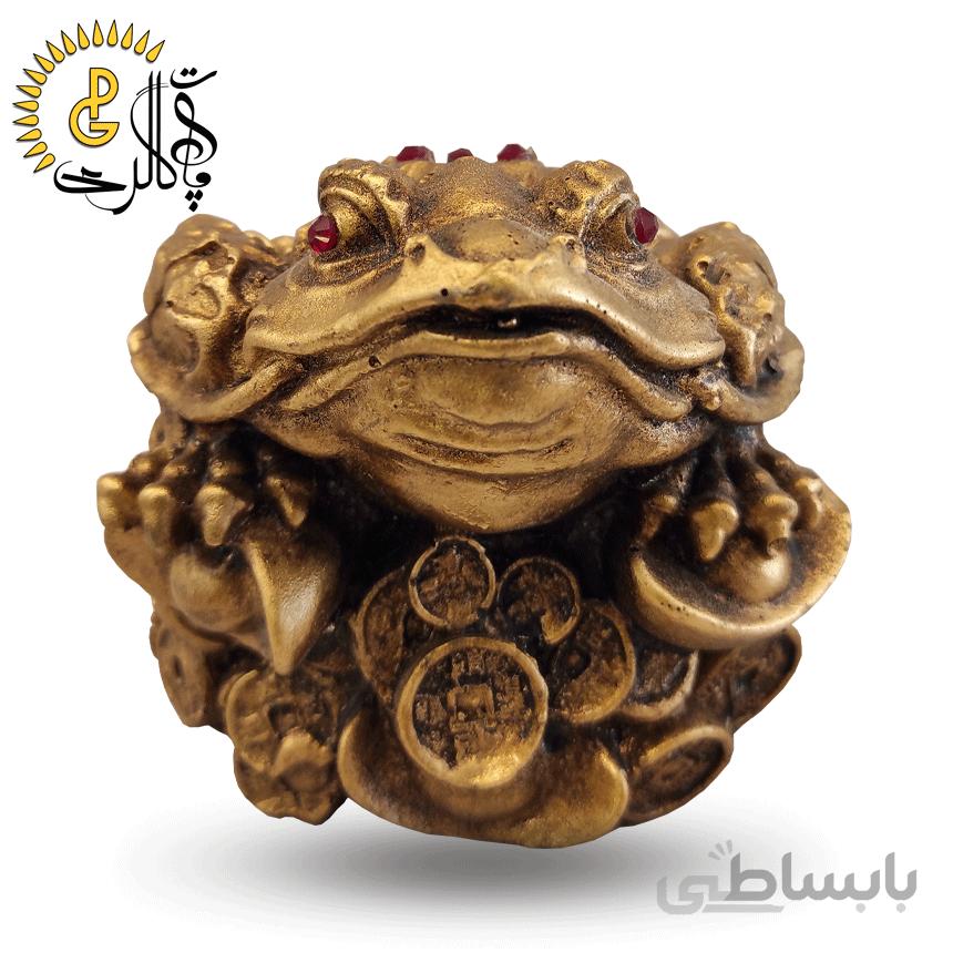 مجسمه قورباغه ثروت کد 1203