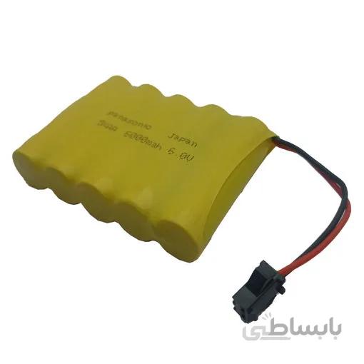 باتری اسباب بازی 6 ولت شارژی 7000ma مدل 5xAA