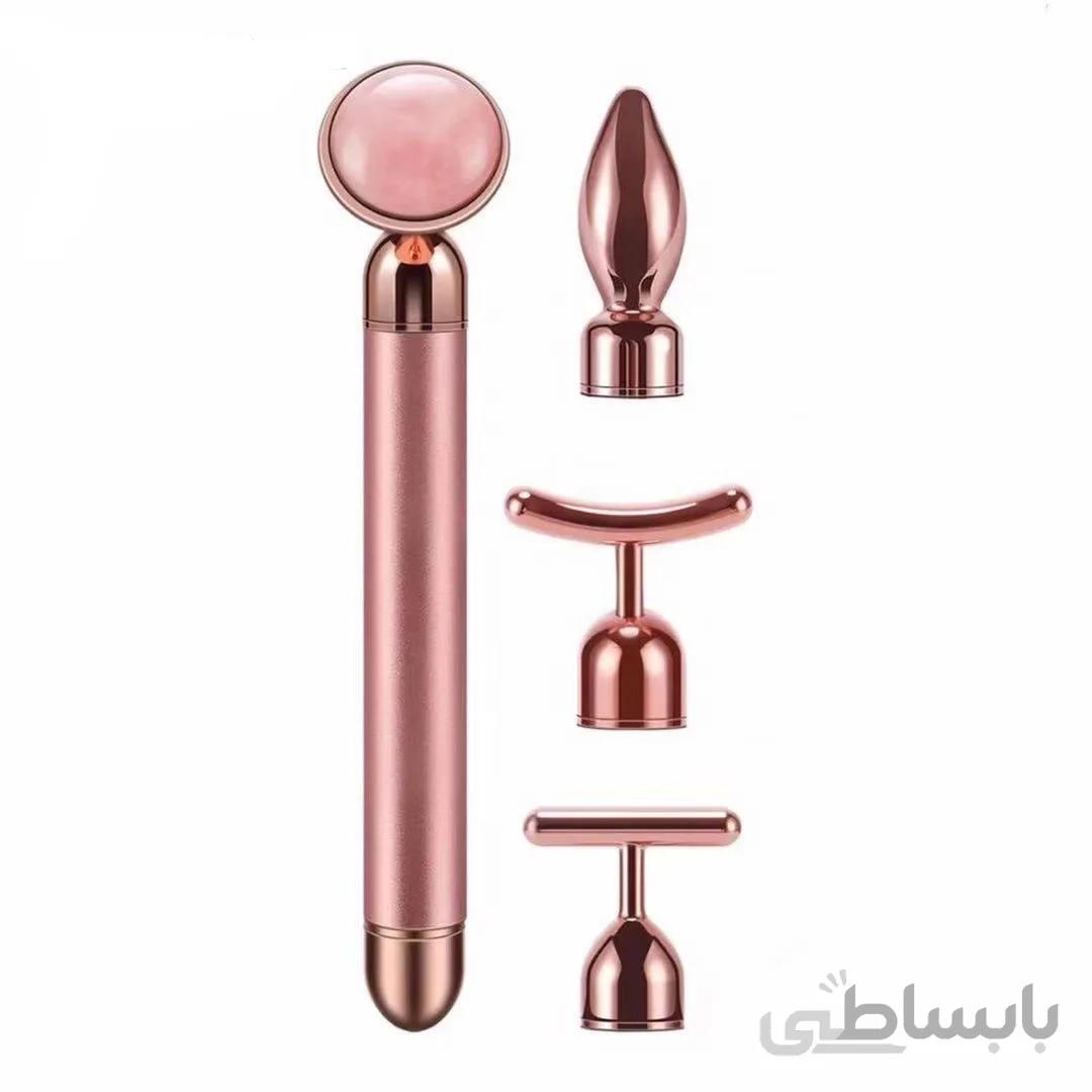 ماساژور و قلم ویبراتور ۴ سر ۴ کاره Lnergy beauty bar