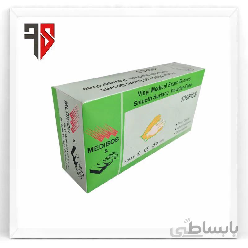 دستکش ونیل 100 عددی Large