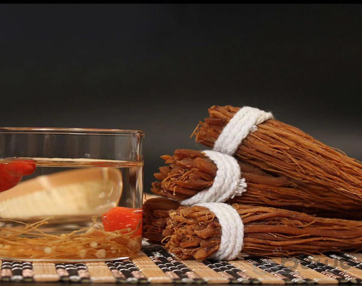 ریشه جینسینگ قرمز نخ پیچ