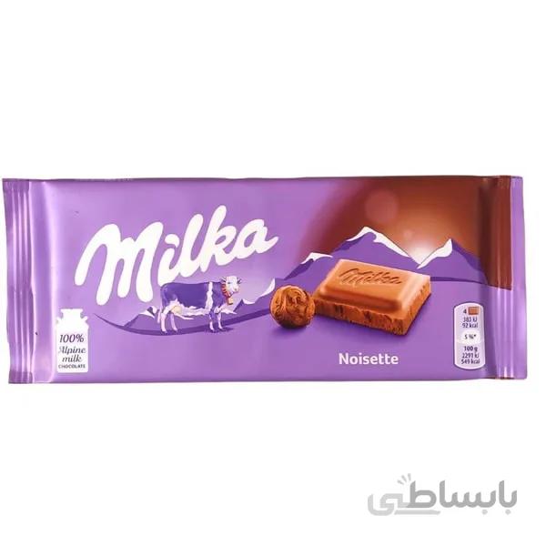 شکلات میلکا با طعم فندق – Milka Noisette