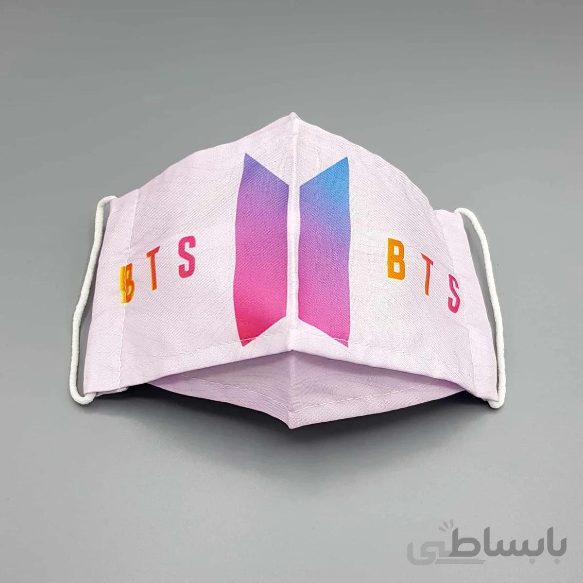ماسک فیلتر دار طرح بی تی اس BTS کد MF146
