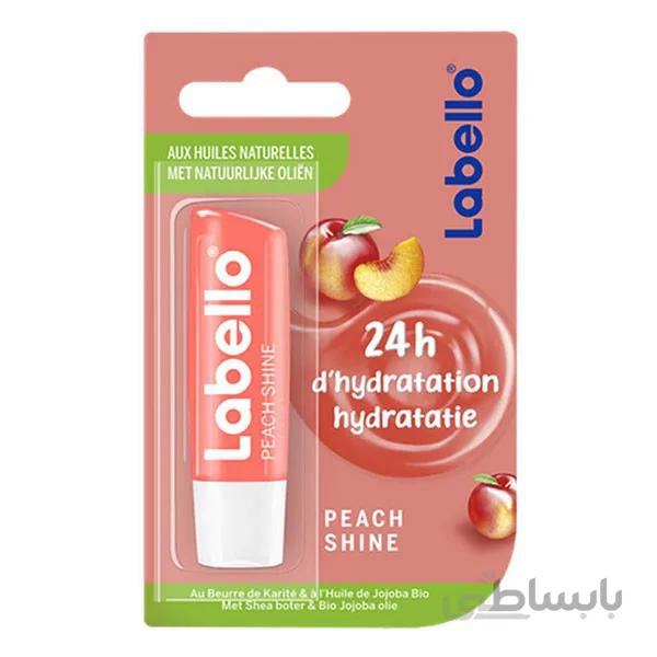 بالم لب لابلو مدل Labello PEACH SHINE هلو