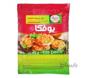 خمیر یوفکا(نان نیمه آماده) مستطیل A4 هومینا مقدار 700 گرمی