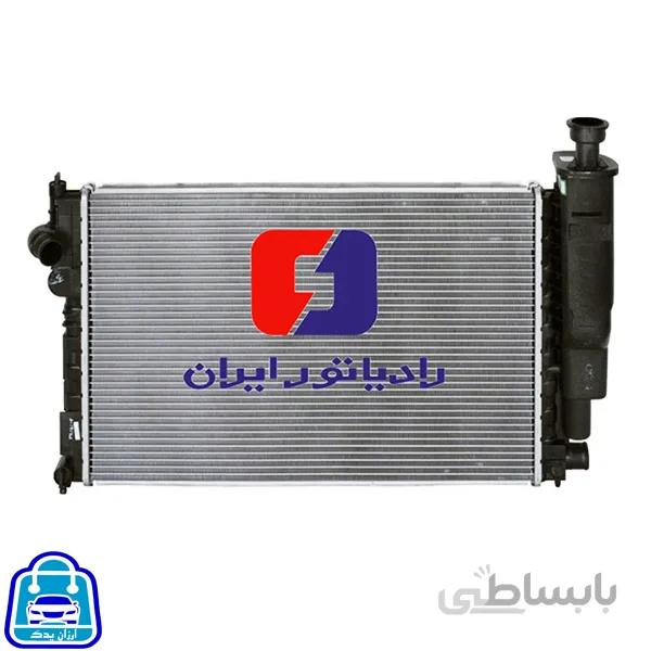 رادیاتور دولول پژو 405 ایران رادیاتور