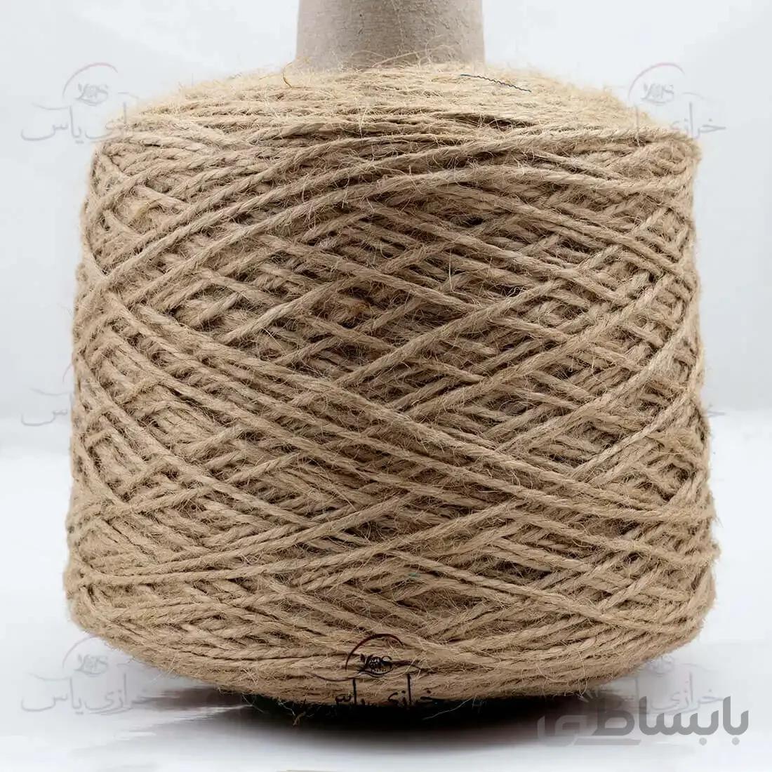 نخ کنفی با ضخامت 3 میلی متر (کلاف حدود 100 گرمی)