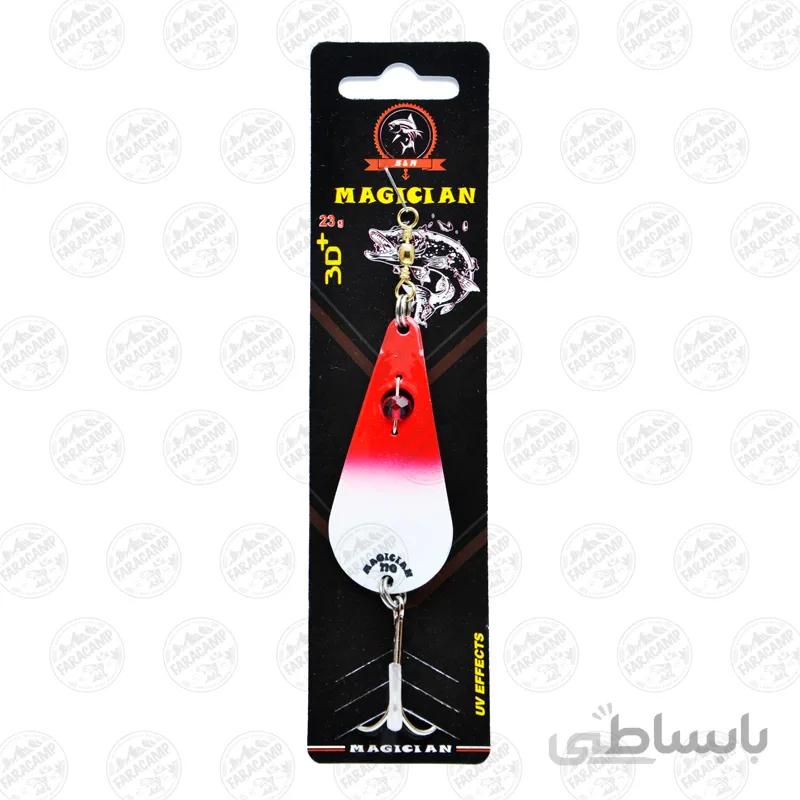 طعمه قاشقک ماهیگیری ردهد مجیکن 23 گرمی یووی سه بعدی G14