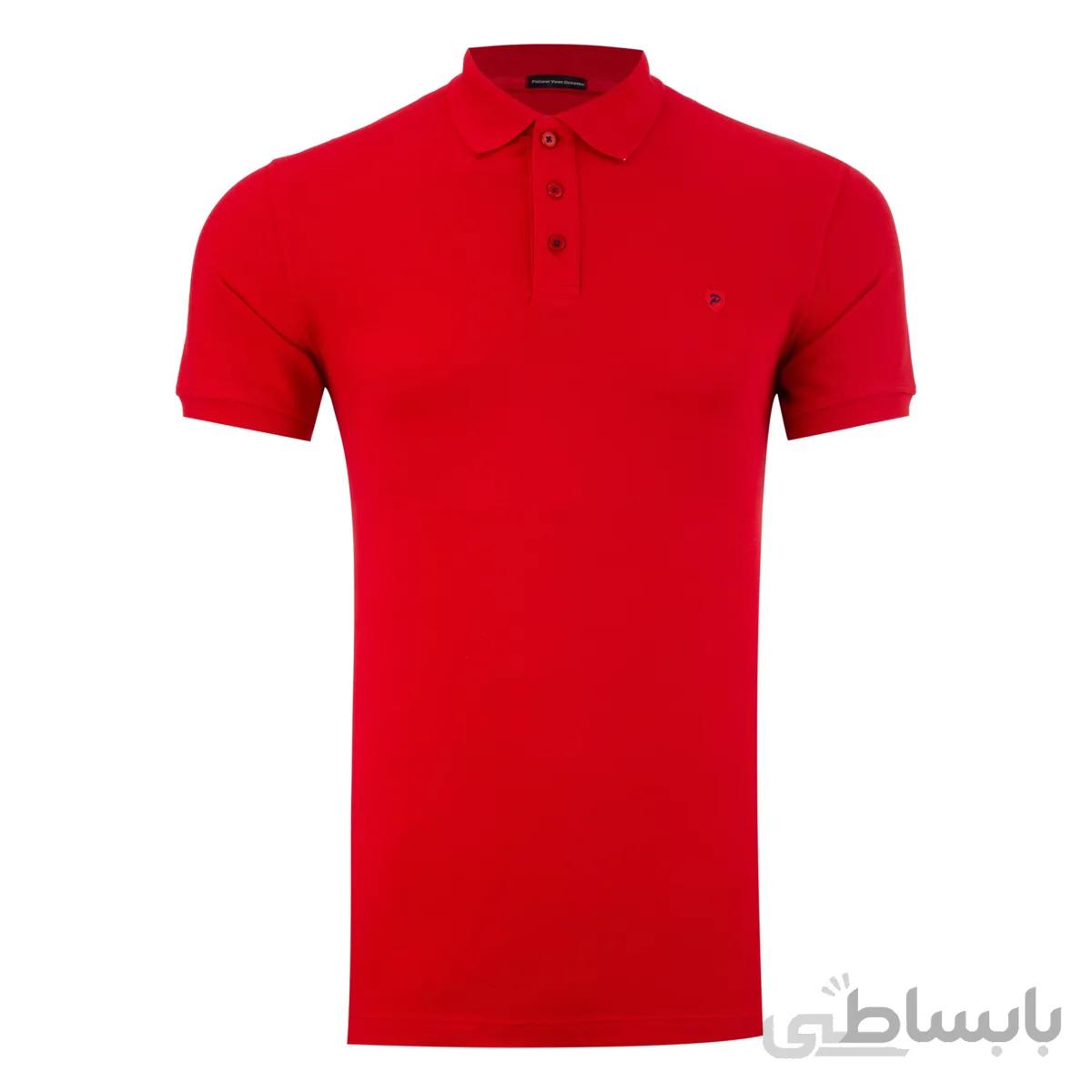 پولوشرت آستین کوتاه پریمو مدل بیسیک یقه دار 1476/17