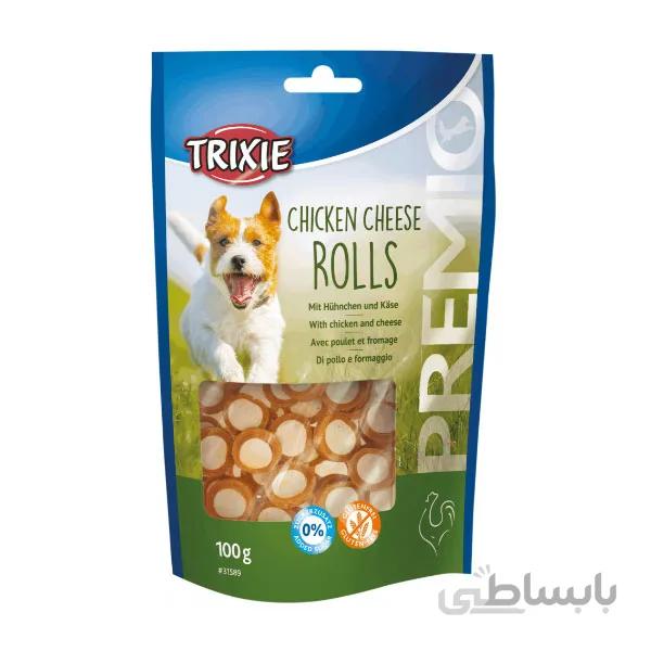 تشویقی سگ با طعم پنیر و مرغ تریکسی – Trixie Chicken Cheese