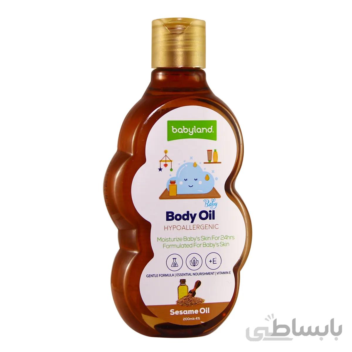 روغن کودک بیبی لند مدل Sesame حجم 200 میلی لیتر