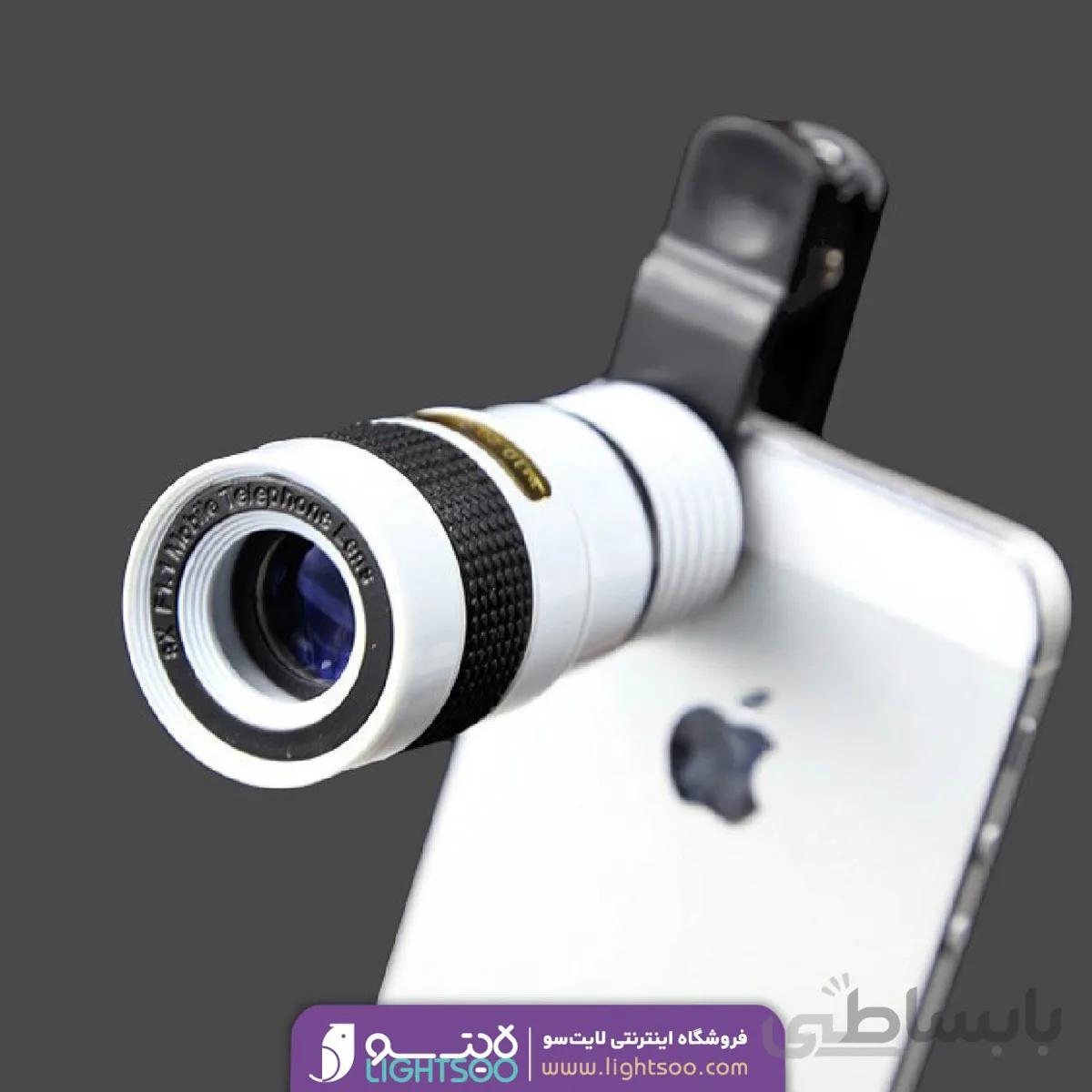 لنز تلفن همراه تله‌ فوتو(Telephoto Lens 12X)