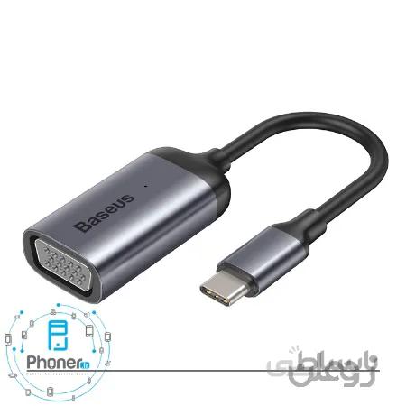 هاب USB-C مدل CAHUB-V0G Enjoyment Series Type-C to VGA HUB Convertor برند Baseus