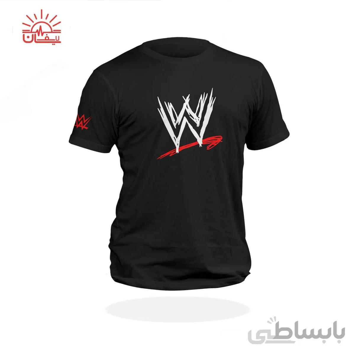 تیشرت طرح کشتی کج wwe