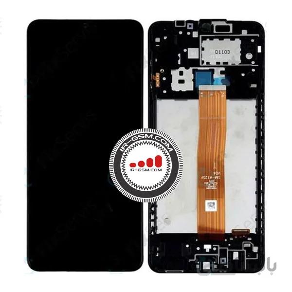 تاچ ال سی دی اورجینال روکار بافریم سامسونگ LCD SAMSUNG A12 A125 A032 M12
