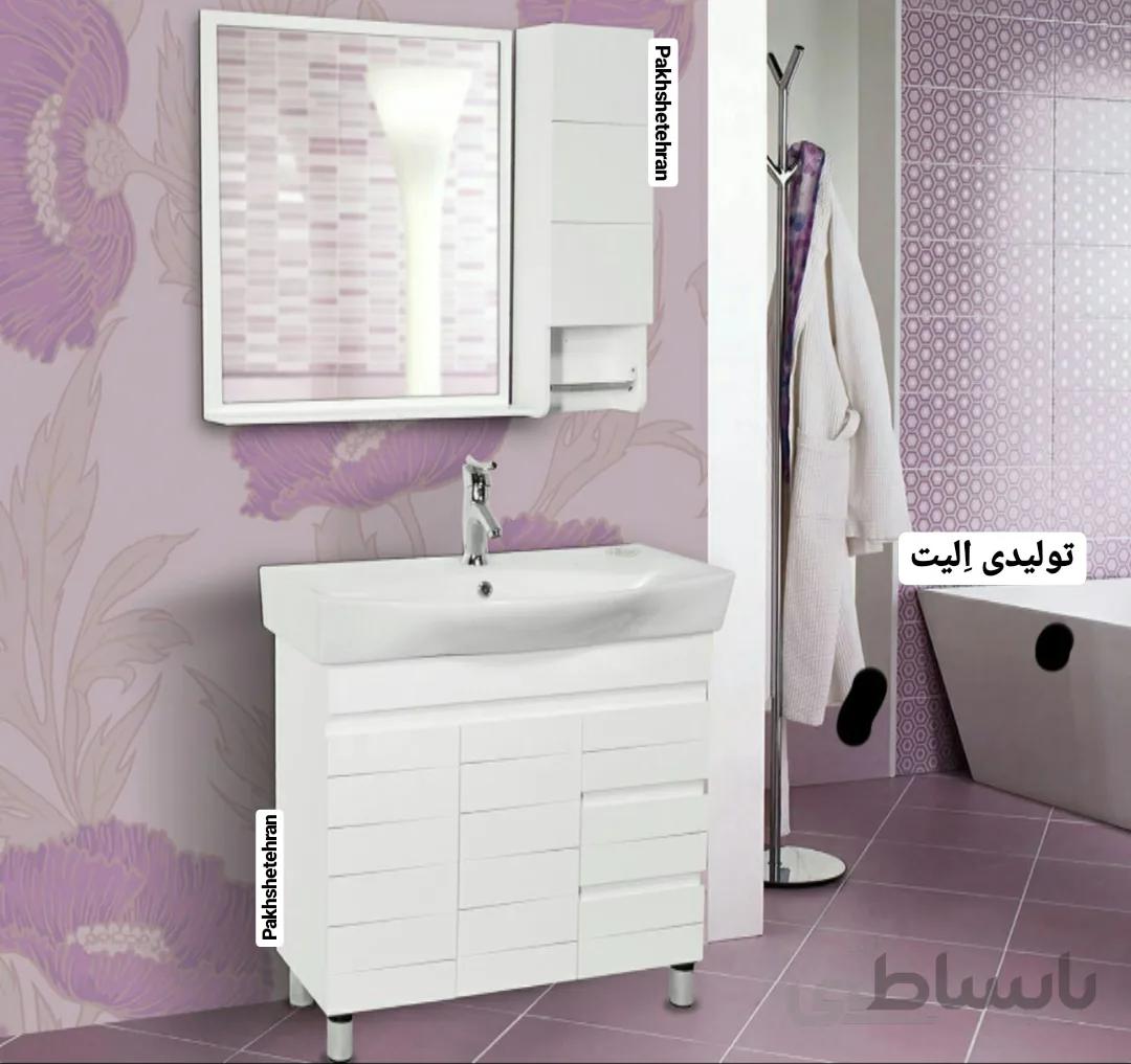 روشویی کابینت دار آروین زمینی82 سانت ا روشویی کابینت دار آروین زمینی82 سانت