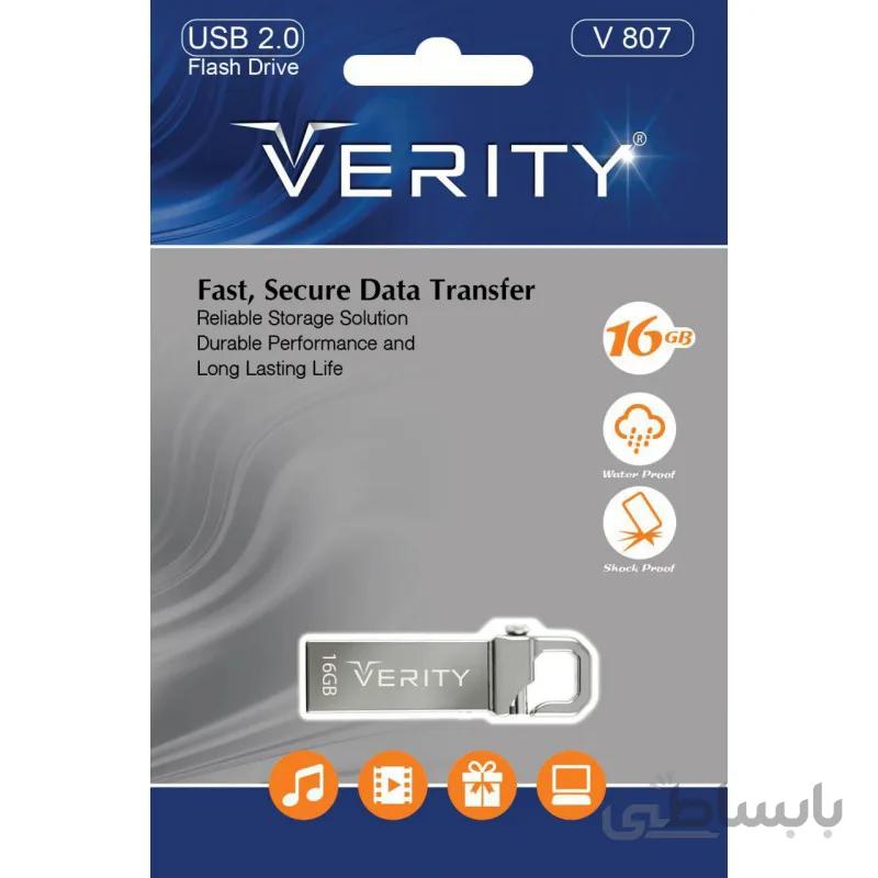 فلش مموری وریتی مدل وی 807 با ظرفیت 16 گیگابایت ا V807 16GB USB 2.0 Flash Memory