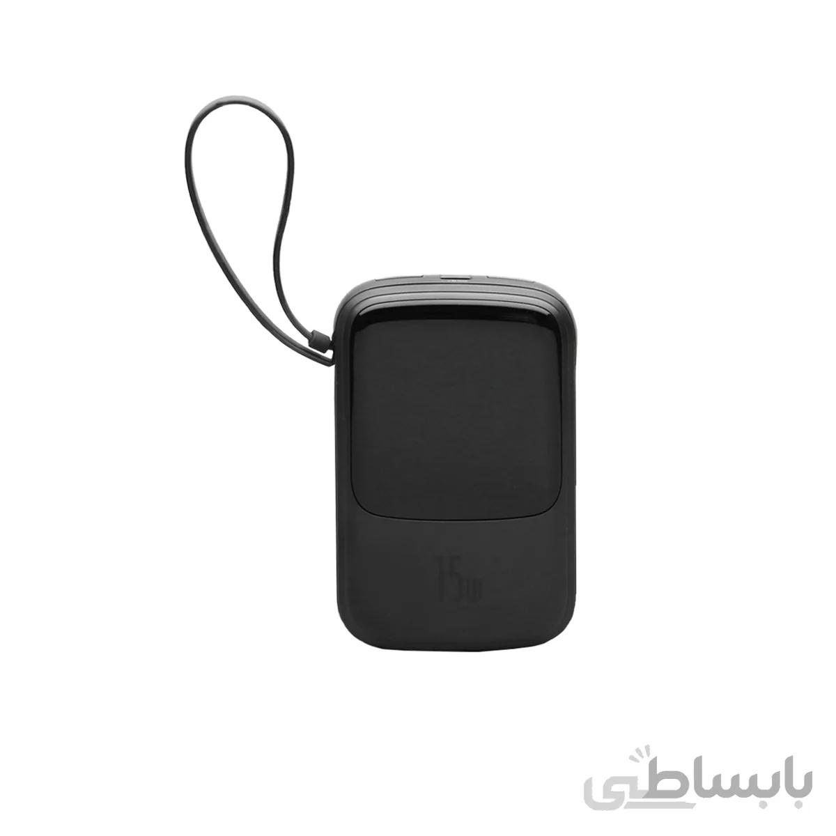 شارژر همراه باسئوس مدل PPQD-A01 همراه با کابل Type-C ظرفیت 10000 میلی آمپر ساعت ا Baseus With Cable Type-C PPQD-A01 10000mAh Power Bank