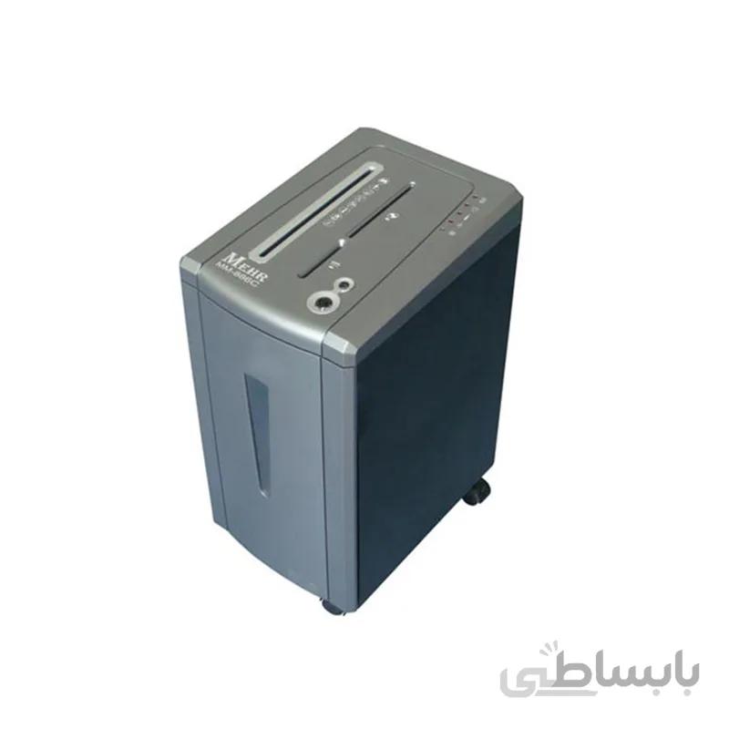 کاغذ خردکن مدل MM - 886 مهر ا Paper shredder model MM - 886 seal