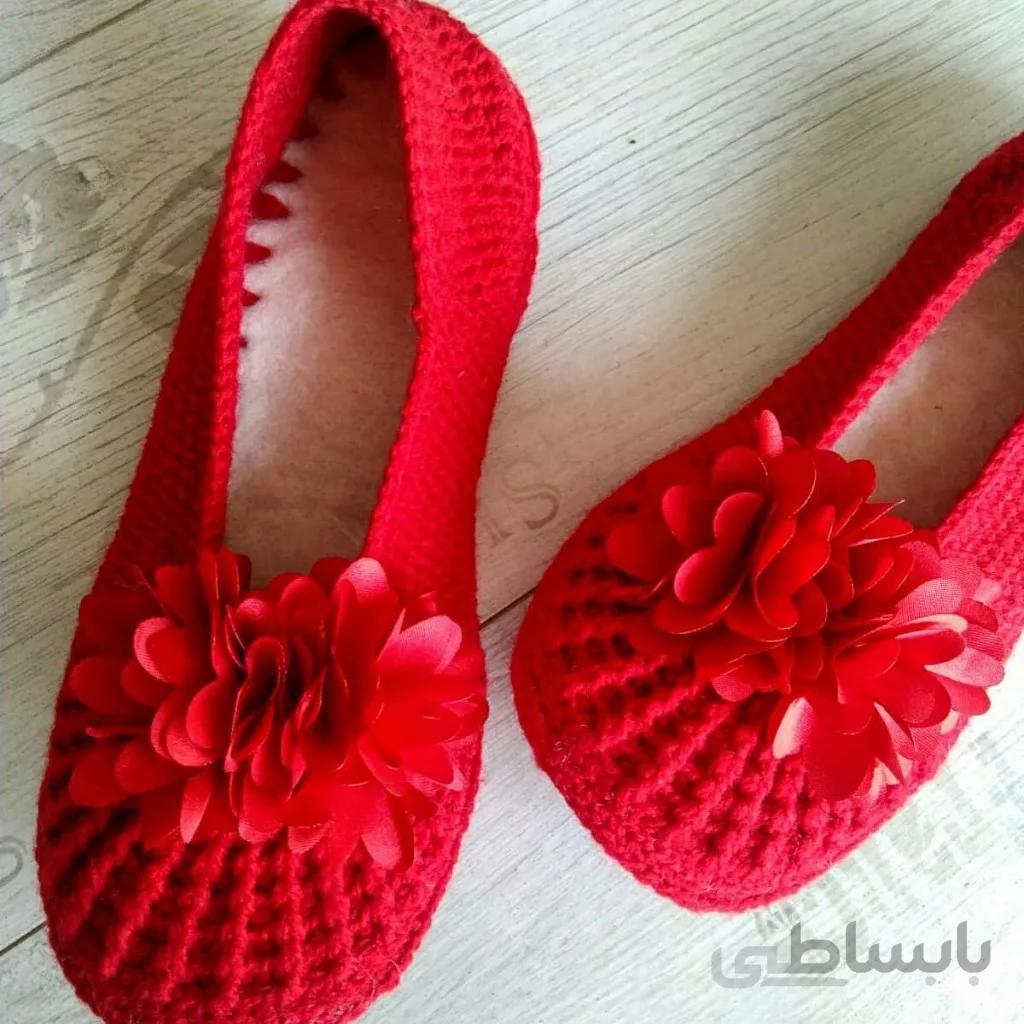 پاپوش بافتنی مدل SE125