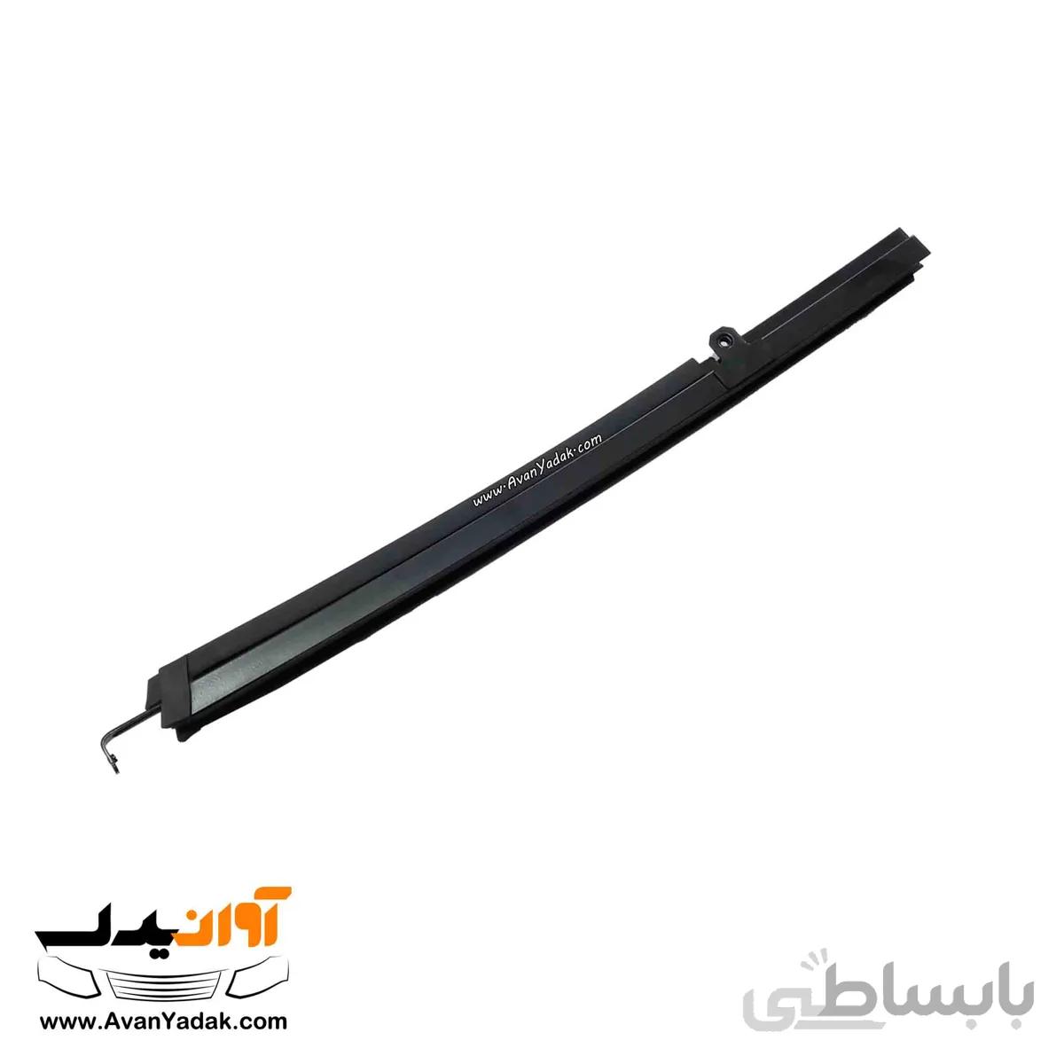 ریل عمودی شیشه عقب بهمراه نوار کوییک