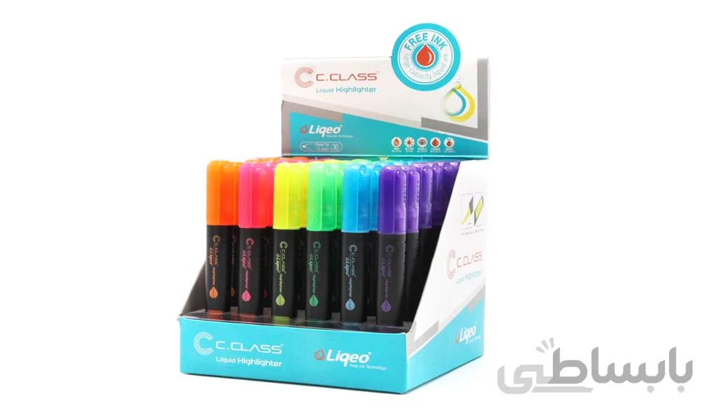 ماژیک هایلایت سی کلاس بسته 36 عددی