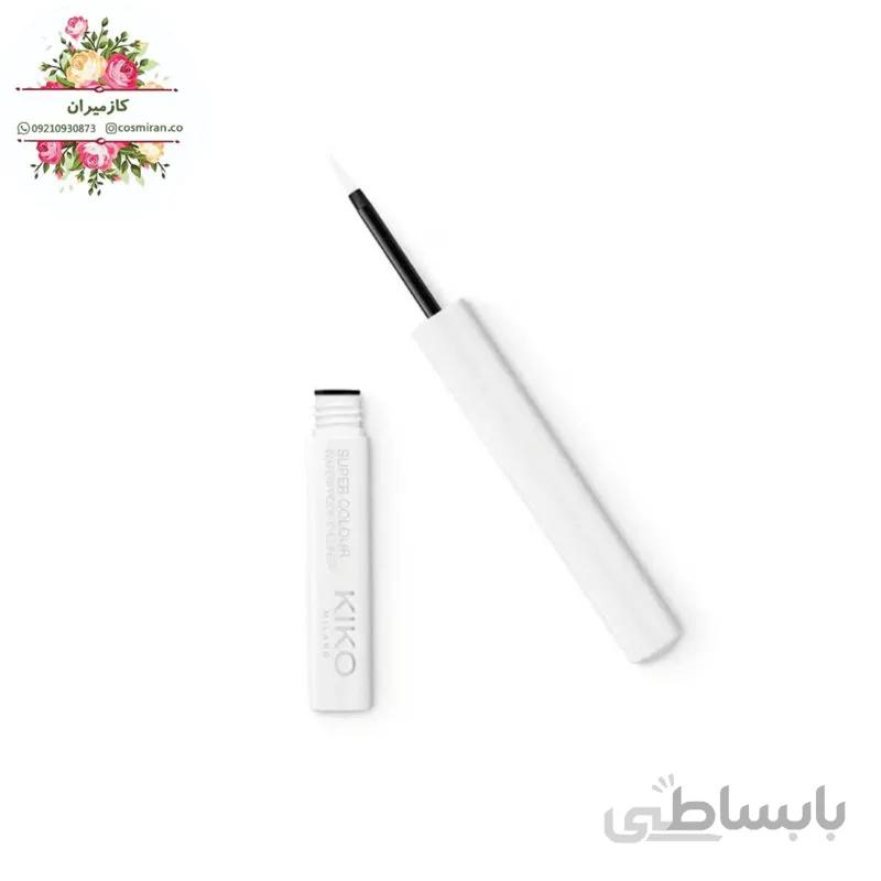 خط چشم سفید ضد آب با پوشش بالا کیکو ایتالیا