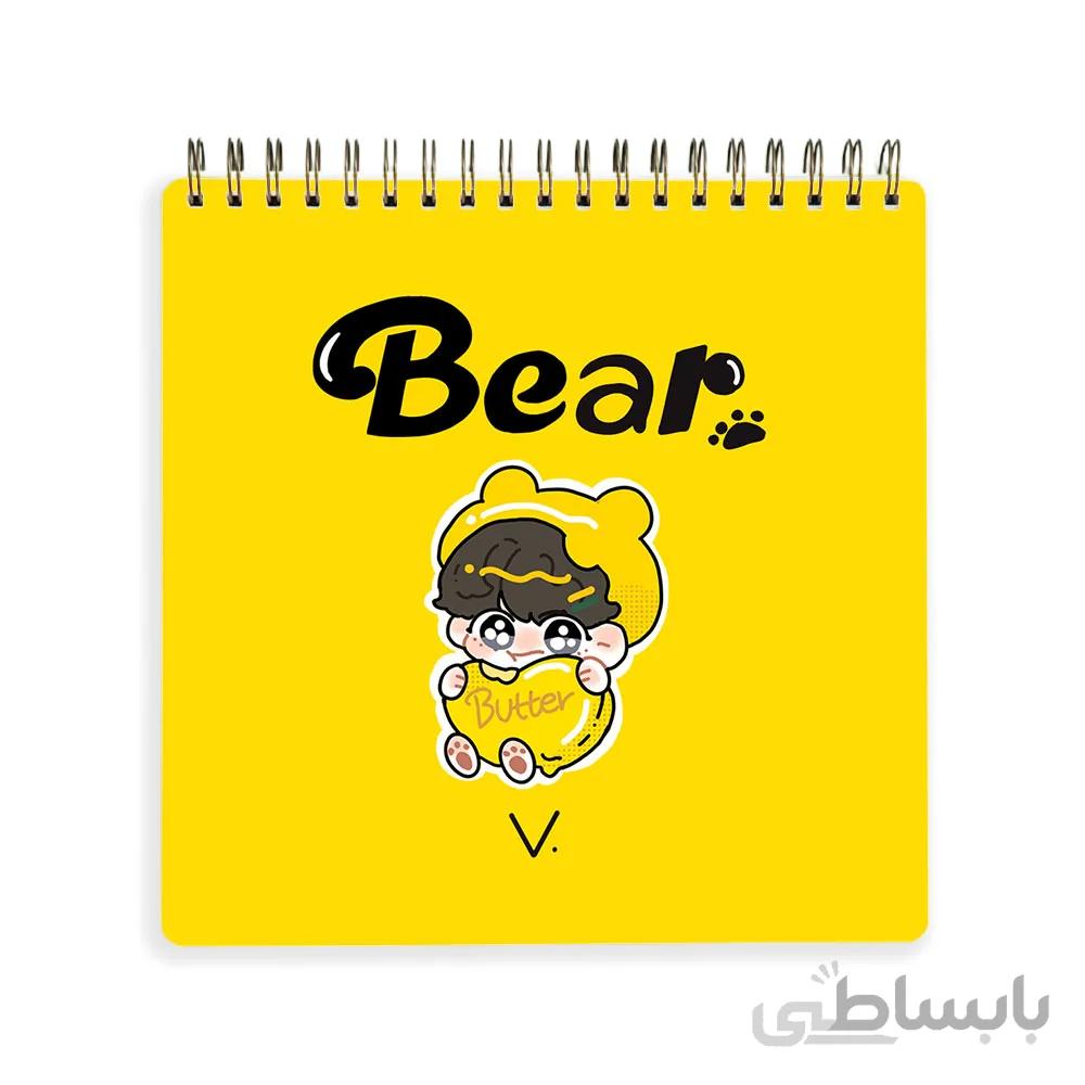 دفترچه يادداشت bts butter کد 10100224