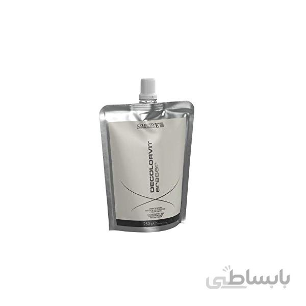 کرم پاک کننده (ریموور) رنگ سلکتیو Decolorvit Eraser حجم 250 گرم