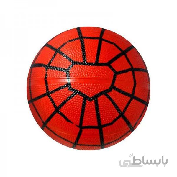 توپ لاستیکی بسکتبال مرد عنکبوتی سایز 3 کد 443629
