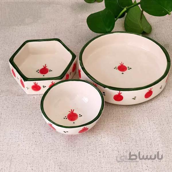 ظروف سرامیکی طرح انار