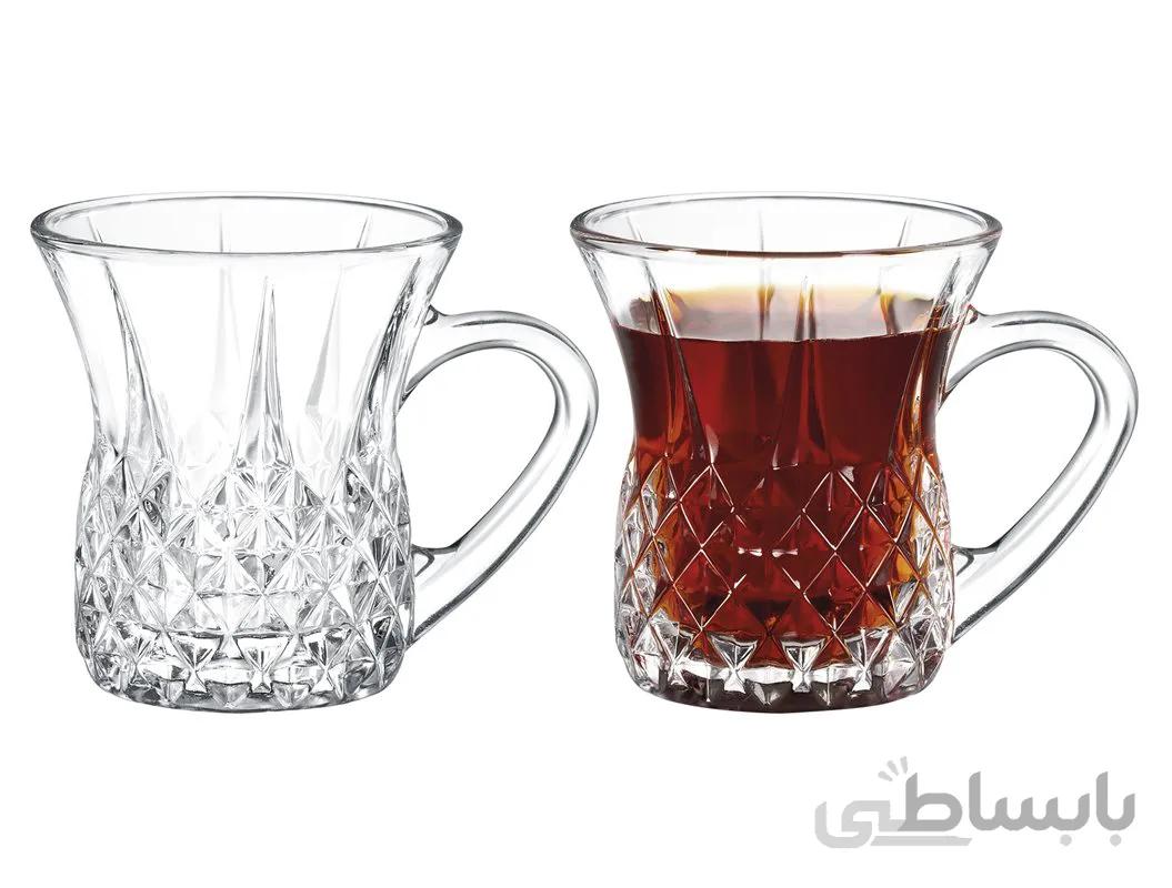 استکان مدل Florus بسته 4 عددی مادام کوکو