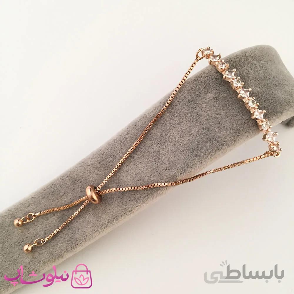 دستبند زنانه مارشالی طرح فشن کد 290