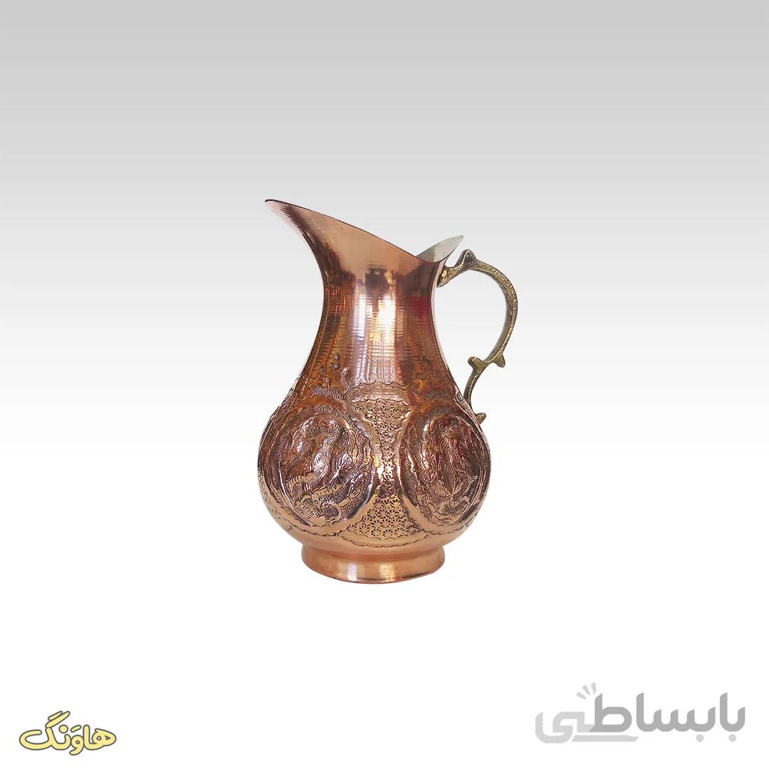 پارچ قلم زنی مسی J011