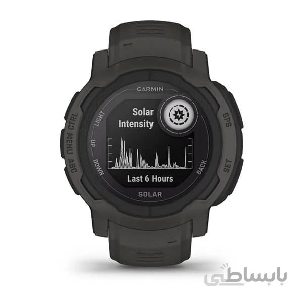 ساعت گارمین Instinct 2 Solar Graphite