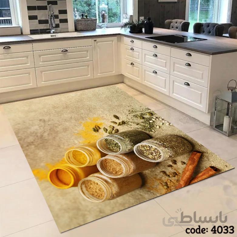 فرشینه اشپزخانه طرح گلدکیش 4033