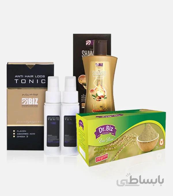 پک ویژه ضد ریزش مو و رشد مجدد مو دکتر بیز