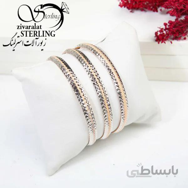 النگو طرح طلا مدل نقطه برجسته