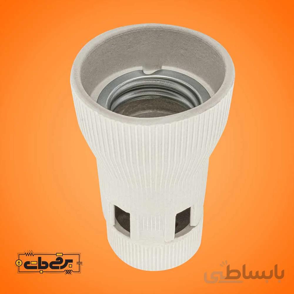 سرپیچ سرامیکی E40 با راکورد برنجی