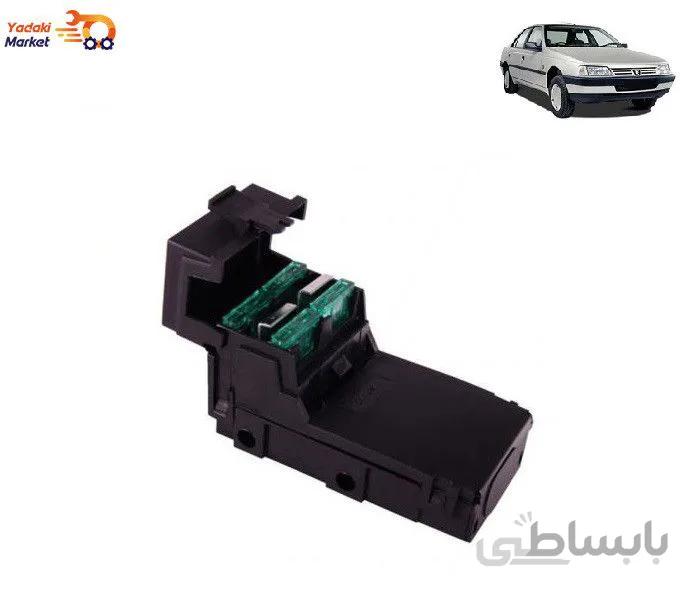 جعبه فیوز کالسکه ای پژو  405 مدل 4 فیوزه