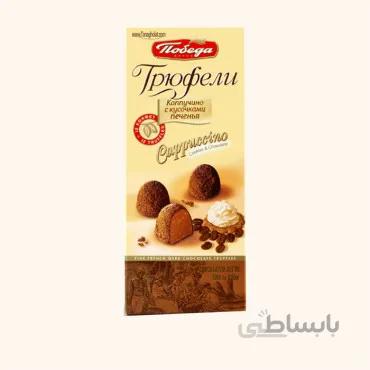 ترافل شکلاتی پوبدا با طعم کاپوچینو