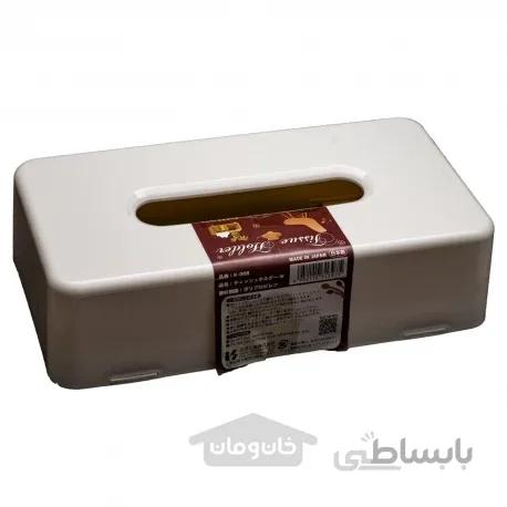 جای دستمال کاغذی رنگ سفید (ساخت ژاپن)