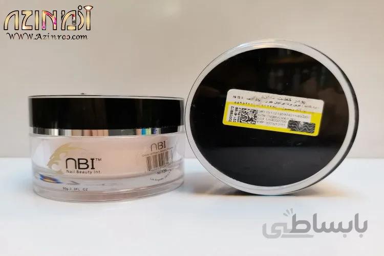 پودر کاشت ناخن ان بی آی مدل clear