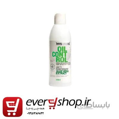شامپو مو میسوری مدل Oil Control حجم 320 میلی لیتر MISSSURI